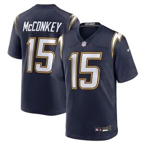Nike Ladd McConkey LA Chargers NFL Team Jersey NWT S